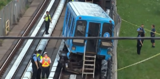 多伦多New TTC 主席称,脱轨的士嘉堡轻轨将不会恢复运行