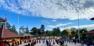 湛山中秋祈福法会 达义大和尚四点开示点亮大众心灯