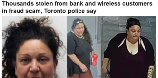多伦多警方称,数千人银行和手机资料被盗