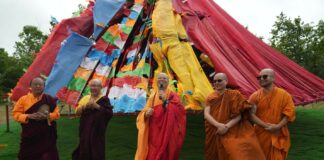 加国五台山又一圣境开光