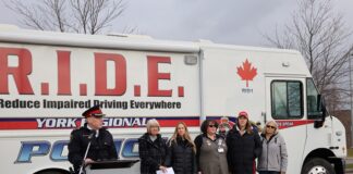 约克区警方启动2025节日季加强版RIDE执法行动 吁民众拒绝酒驾毒驾