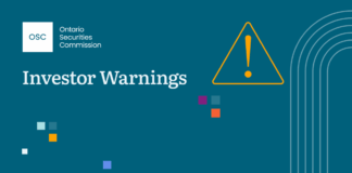 安省证监会发布最新投资者警示名单(2025年11月11日至12月2日)