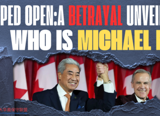 加拿大华裔保守联盟(Alliance of Chinese Conservatives, AOCC)谴责声明